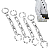 4Pcs Alloy Chain Bag Strap Extenders FIND-DR0002-15P-1