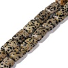 Natural Dalmatian Jasper Beads Strands G-T047-B16-01-1