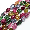 Natural Quartz Crystal Nuggets Beads Strands X-G-L154-26-1