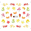 Nail Art Water Transfer Sticker MRMJ-Q080-A1554-2
