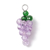 Glass Pendnats PALLOY-JF02933-2