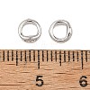 SHEGRACE Brass Ring Charm Connectors XGR-Q6M680-913P-3