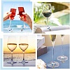 BENECREAT 1 Set Nautical Alloy Wine Glass Charm Ring Set AJEW-BC0003-79-7