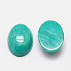 Imitation Amazonite Cabochons X-G-K021-25x18mm-09-2