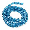 Glass Beads Strands X-GLAA-R024-6x4mm-4-4