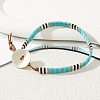 Bohemian Style Handmade Glass Braided Bead Bracelets for Women LD2060-1