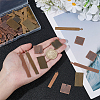 96Pcs 8 Styles Metal Tags KK-ME0001-42-3