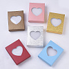 Textured Cardboard Jewelry Boxes CBOX-N012-07-3