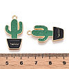 Alloy Enamel Pendants ENAM-WH0047-28G-3