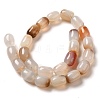 Natural Australia Marine Chalcedony Beads Strands G-P521-A01-01-3