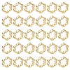 100Pcs CCB Plastic Bead Frame CCB-YW0001-67B-1