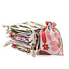 Kissitty 50Pcs 5 Styles Cloth Packing Pouches ABAG-KS0001-04-8