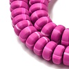 Polymer Clay Beads Strands CLAY-H006-02E-3