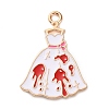 Alloy Enamel Pendants ENAM-B030-01G-05-1