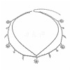 Alloy Moon Sun Star Double Layer Tassel Waist Chains WG6E939-02-2