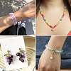 360Pcs 12 Colors Imitation Jade Acrylic Beads MACR-TA0001-71-8