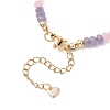 Dyed Natural Malaysia Jade & Natural Cultured Freshwater Pearl Beaded Bracelets for Women BJEW-JB13154-5