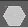 Acrylic Transparent Pressure Plate LS-DIY-WH0158-46F-1