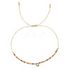 Bohemian Style Brass Charm Bracelets JG3497-17-1