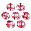 Resin Buttons X-BUTT-N017-01E-2