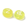 Transparent Acrylic European Beads MACR-K365-02B-01-2