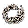Natural Dalmatian Jasper Beads Strands GG-N002-02A-02-3