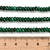 Synthetic Malachite Beads Strands G-L635-A22-4x2mm-6