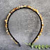 Natural Topaz Jade Hair Bands PW-WG1C09B-14-1