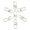 10Pcs Alloy Swivel Clasps PURS-CJ0001-01-6