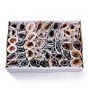 Natural Geode Agate Druzy Agate Display Decorations DJEW-I014-01A-1