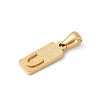 304 Stainless Steel Pendants STAS-Z120-03U-G-2