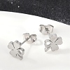 304 Stainless Steel Stud Earrings EJEW-Z089-07P-2