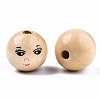Unfinished Natural Wood Beads LS-X-WOOD-T019-31-A-18mm-3
