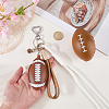 1Pc Sports ThemePU Leather Keychains KEYC-SP0001-67A-3