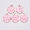 Alloy Enamel Pendants LS-X-ENAM-S124-01B-09J-2