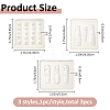 3Pcs 3 Styles Nail Art Silicone Molds MRMJ-FH0001-48-2