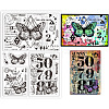 Custom PVC Plastic Clear Stamps DIY-WH0448-0605-1