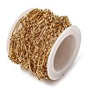 304 Stainless Steel Oval Link Chains CHS-K018-38G-2