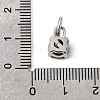 Birthdaystone Theme January 304 Stainless Steel Charms STAS-B128-60P-01-3