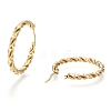 304 Stainless Steel Hoop Earring EJEW-F257-16G-2
