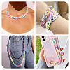 700Pcs Opaque Acrylic Linking Rings MACR-TA0002-86-8
