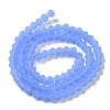 Imitation Jade Frosted Glass Bead Strands X1-GLAA-F029-JM4mm-B04-2