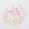 DIY Embroidery Fabric with Eliminable Pattern DIY-P032-C01-2