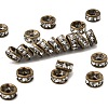 Brass Rhinestone Spacer Beads X-RB-A014-Z6mm-01AB-NF-1