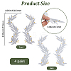 4Pairs Embroidery Thread Ornament Accessories DIY-GF0012-61A-2