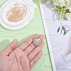 100Pcs Brass Ball Head Pins KK-GO0002-44B-3