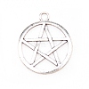 Tibetan Style Alloy Pendants PALLOY-WH0088-60C-AS-1