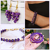 100Pcs Natural Amethyst Beads G-SP0001-22B-6