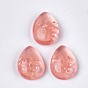 Translucent Resin Cabochons CRES-T014-18B-1