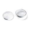 Transparent Glass Cabochons LS-GGLA-R026-40mm-1